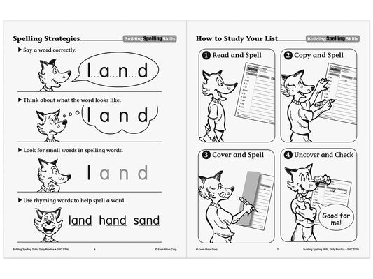 Building Spelling Skills Workbook - Gr. 2 - US 6824