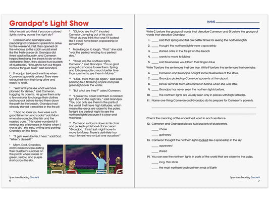 Spectrum® Reading Workbook - Gr. 4 - US 3052
