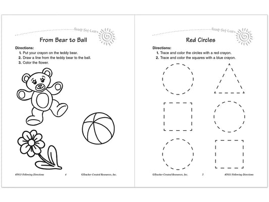 Following Directions Workbook - US 3376