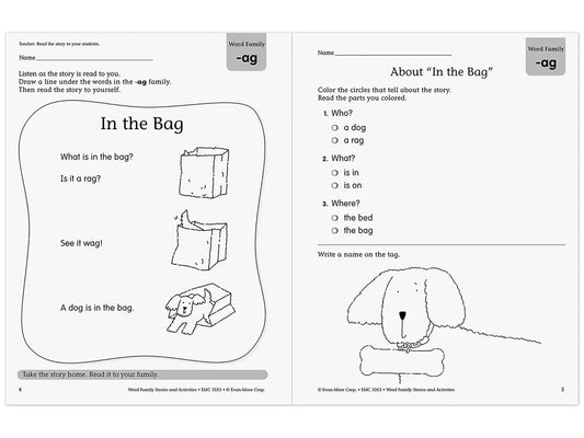 Word Family Workbook - US 6005