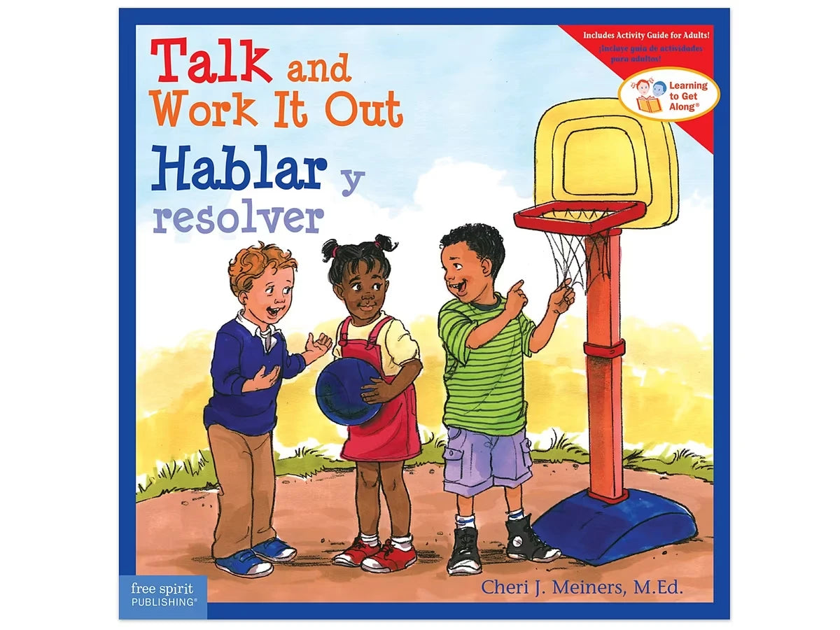 Talk and Work It Out Bilingual Paperback Book - US 9603