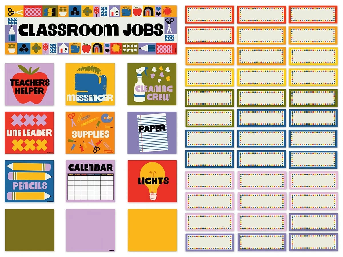 Lisa Congdon Classroom Jobs Bulletin Board Set - US 2787