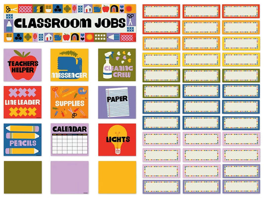Lisa Congdon Classroom Jobs Bulletin Board Set - US 2787