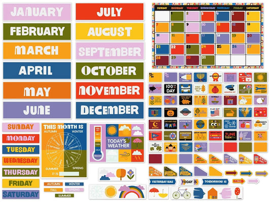 Lisa Congdon Calendar Bulletin Board Set - US 4121