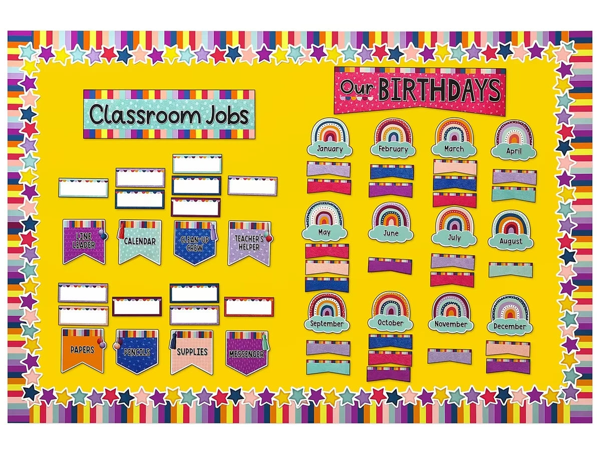 Oh Happy Day! Striped Border - US 9832