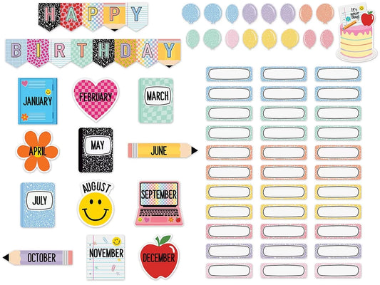 Cool for School Birthday Bulletin Board Set - US 4964