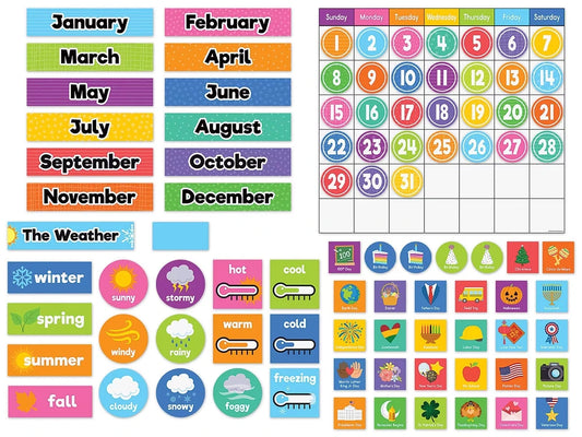 Magnetic Classroom Calendar - US 6357
