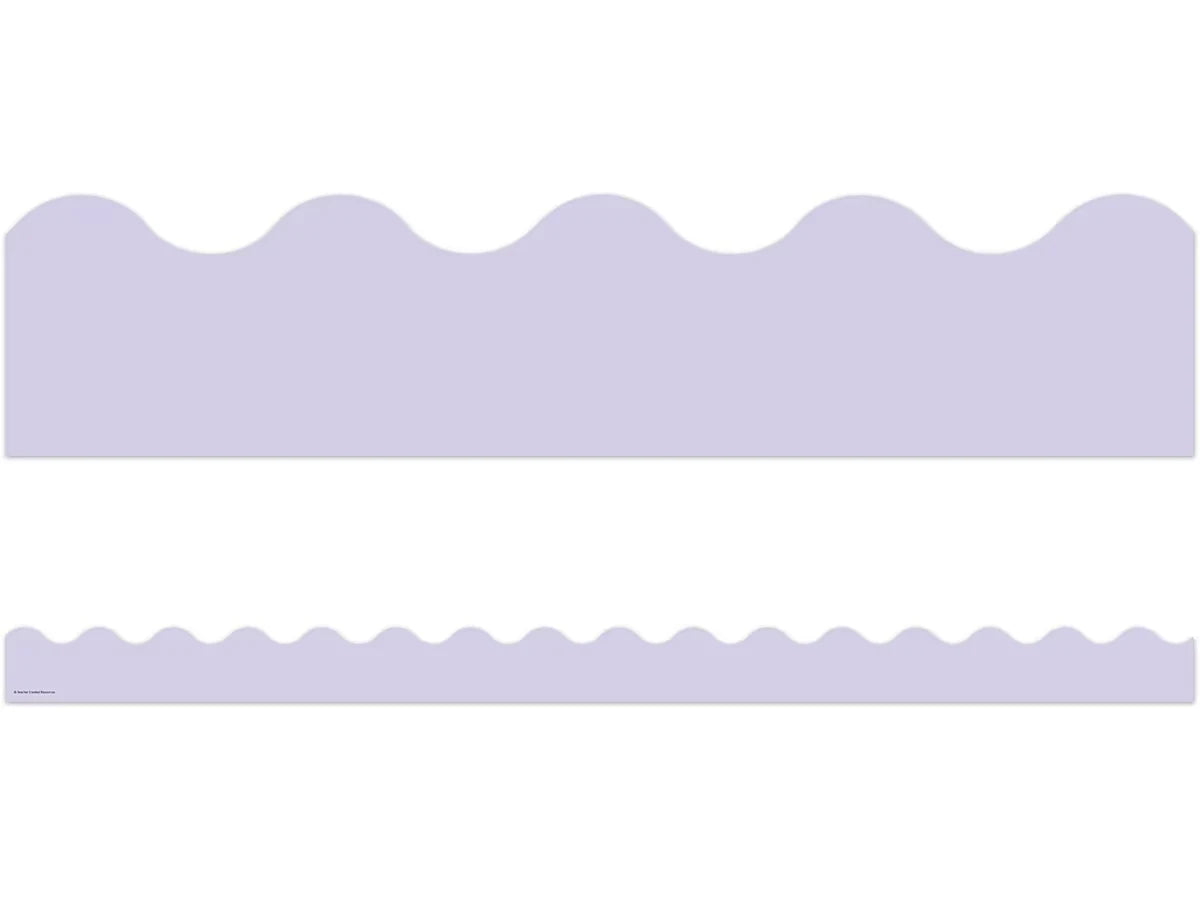 Pastel Pop Lavender Scalloped Border - US 8912
