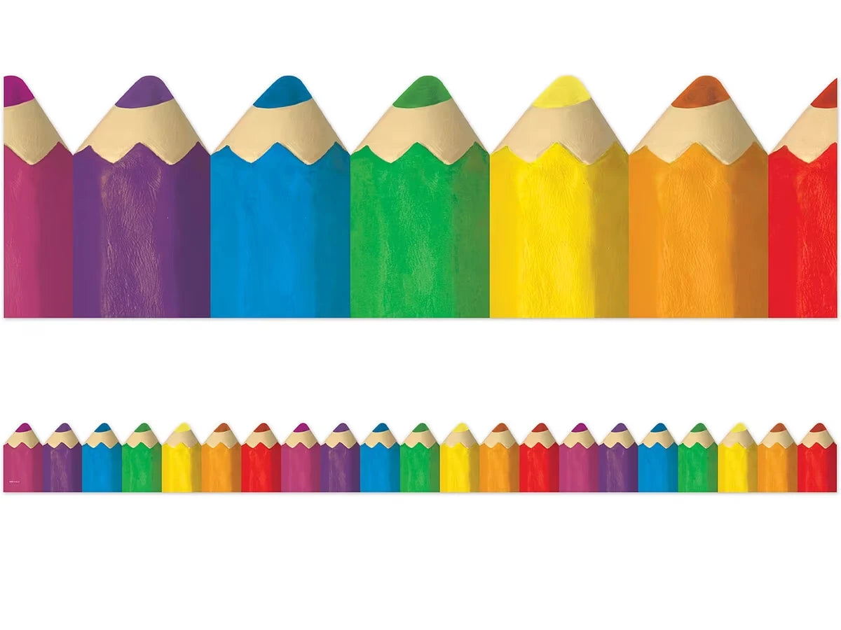 Colored Pencil Border - US 8015