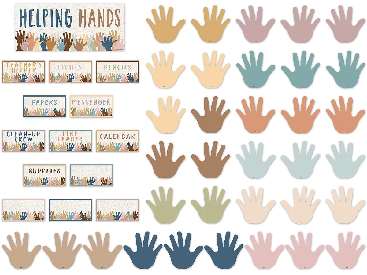 Everyone Is Welcome Classroom Jobs Bulletin Board Set - US 5775