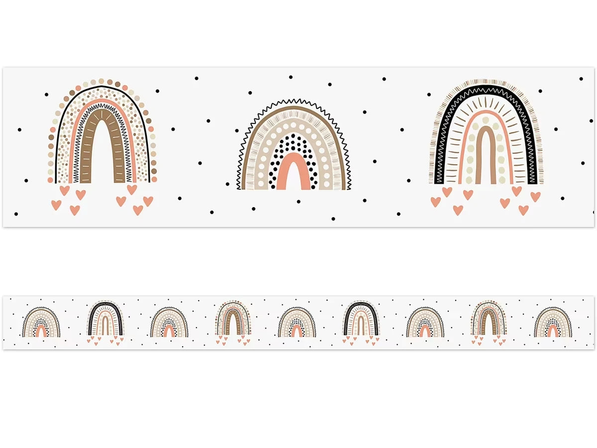 Boho Rainbow Border - US 8086