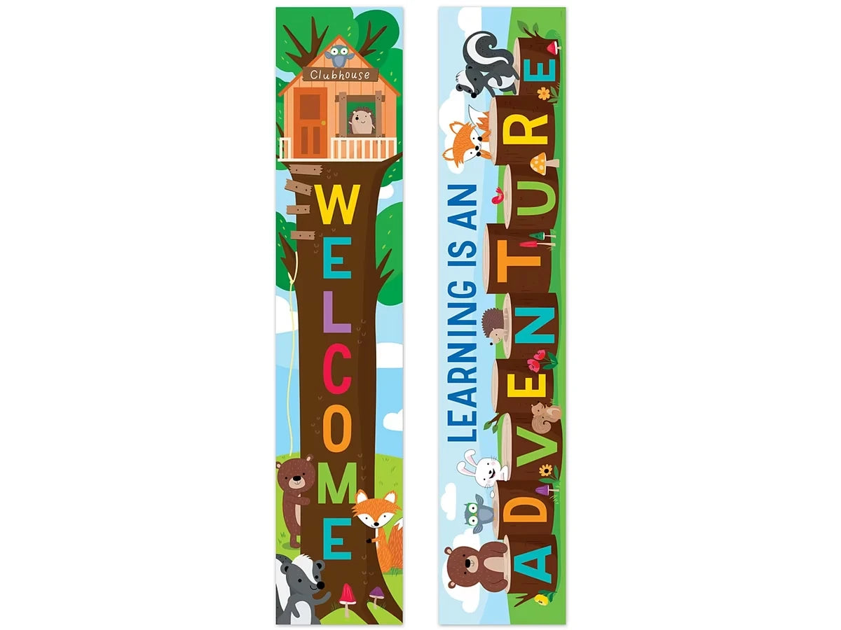 Woodland Friends Welcome Banner - US 8814
