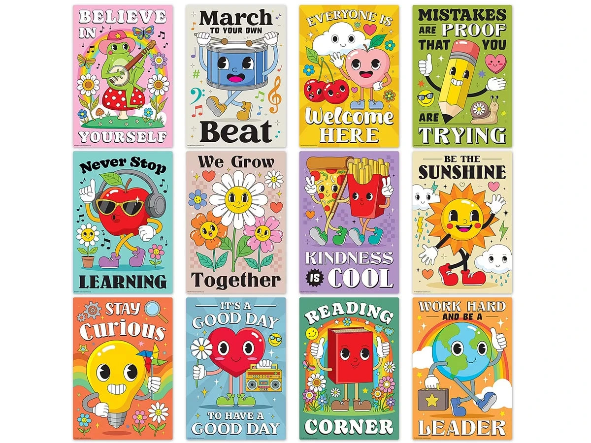 Retro Fun Small Poster Pack - US 2490