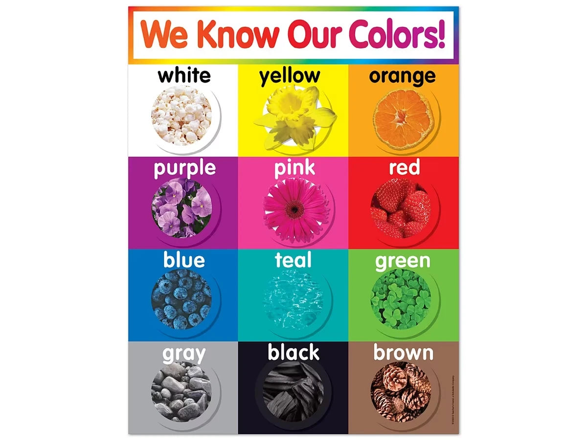 We Know Our Colors! Poster - US 5399