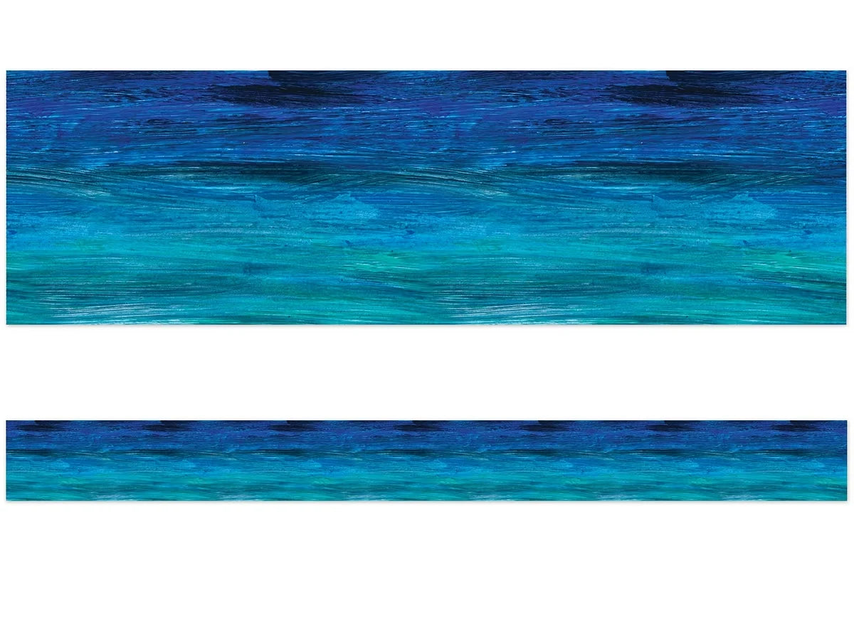 Eric Carle Shades of Blue Border - US 1412