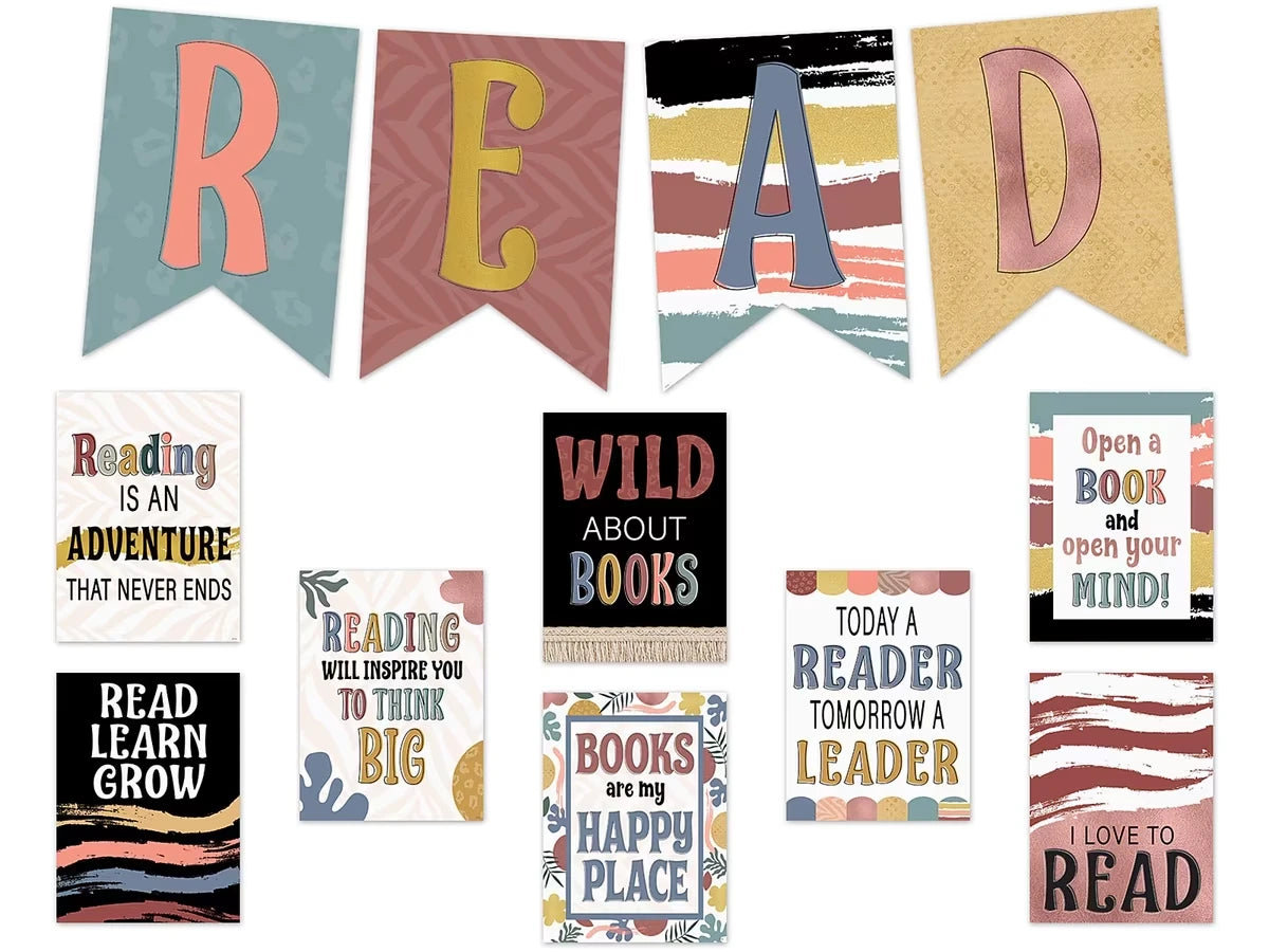 Wonderfully Wild Read Bulletin Board Set - US 4254