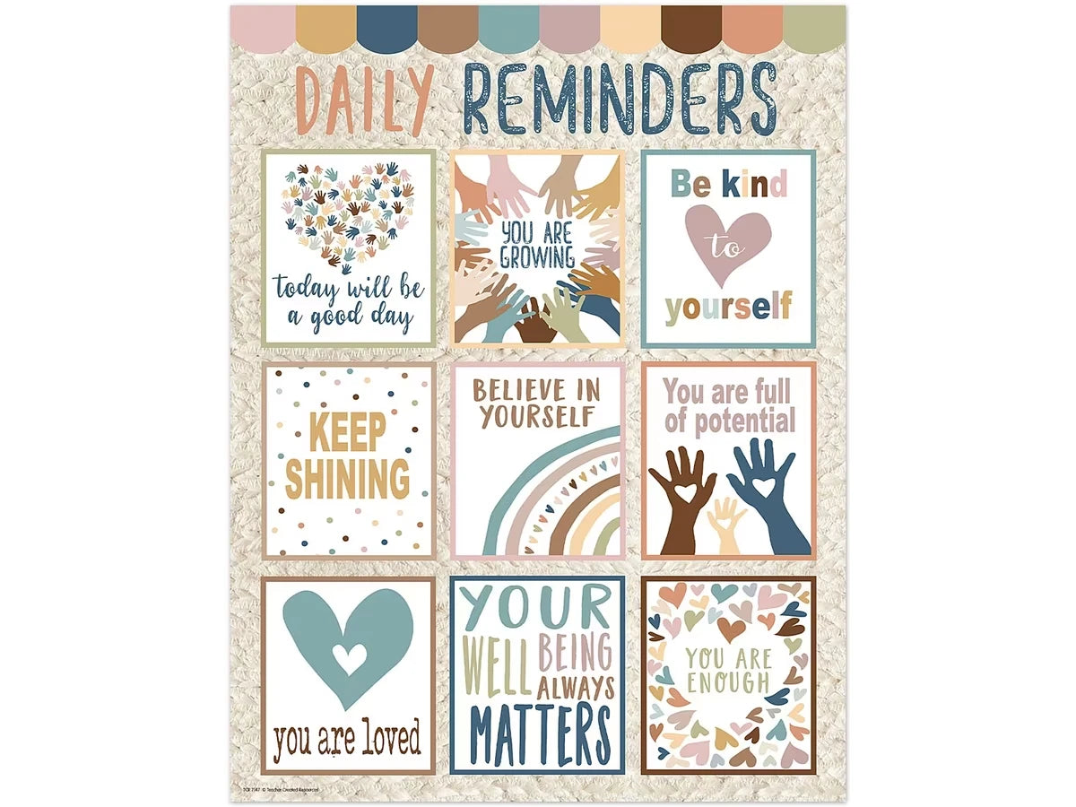 Everyone Is Welcome Daily Reminders Poster - US 4331