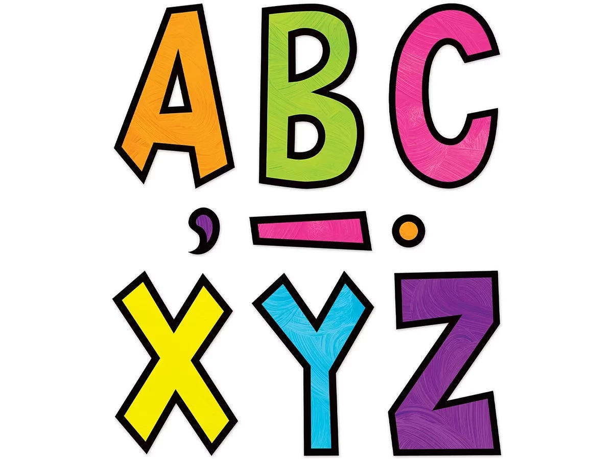 Brights 4Ever 7" Punch-Out Letters - US 5511