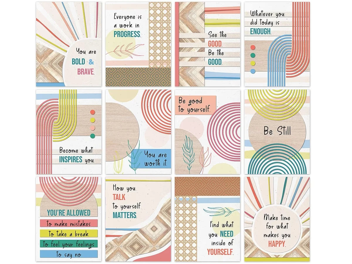 True to You Motivational Mini Poster Pack - US 8895