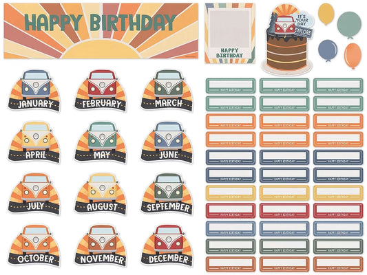 Moving Mountains Birthday Bulletin Board Set - US 8438