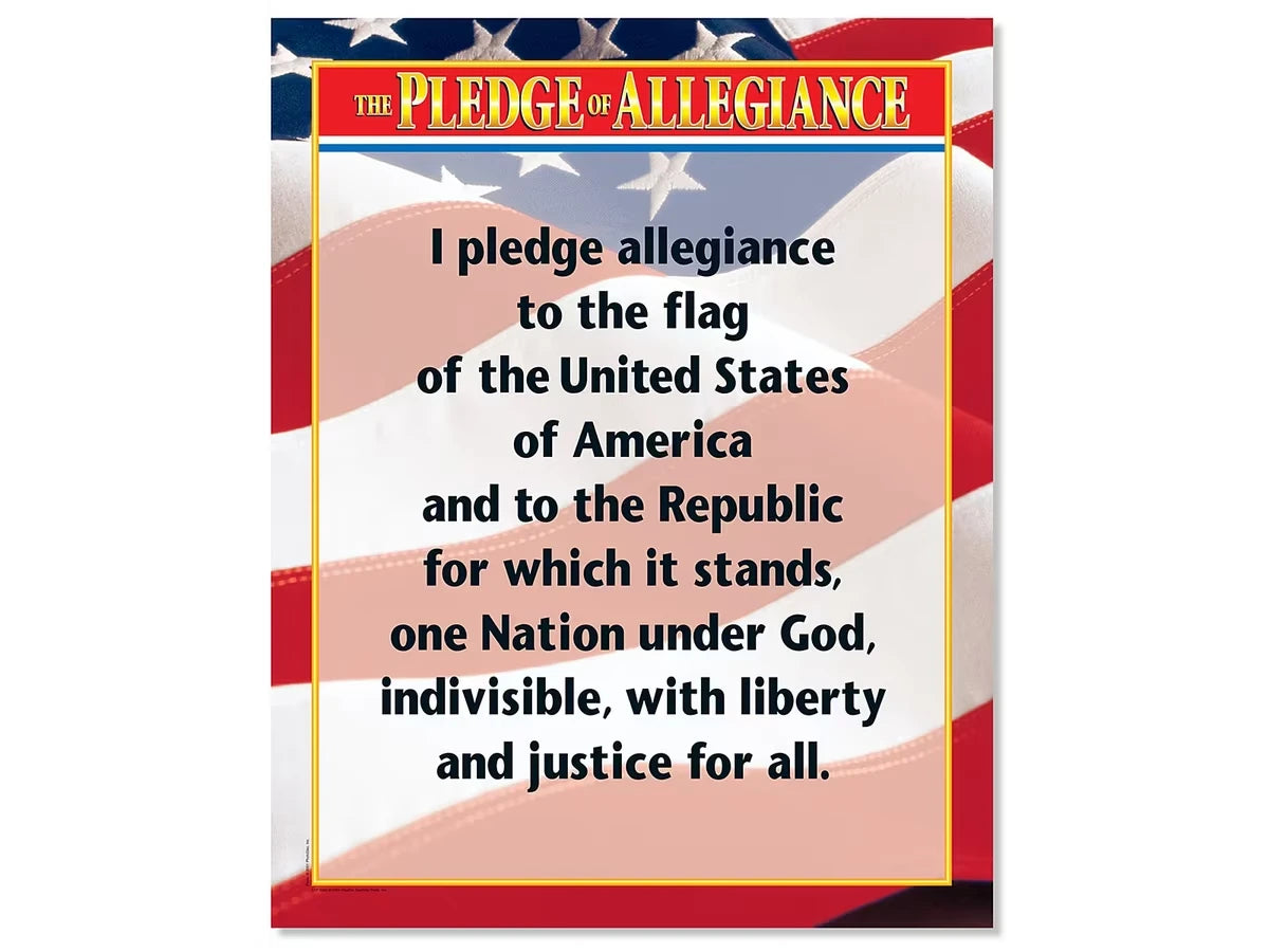 Pledge of Allegiance Poster - US 4706