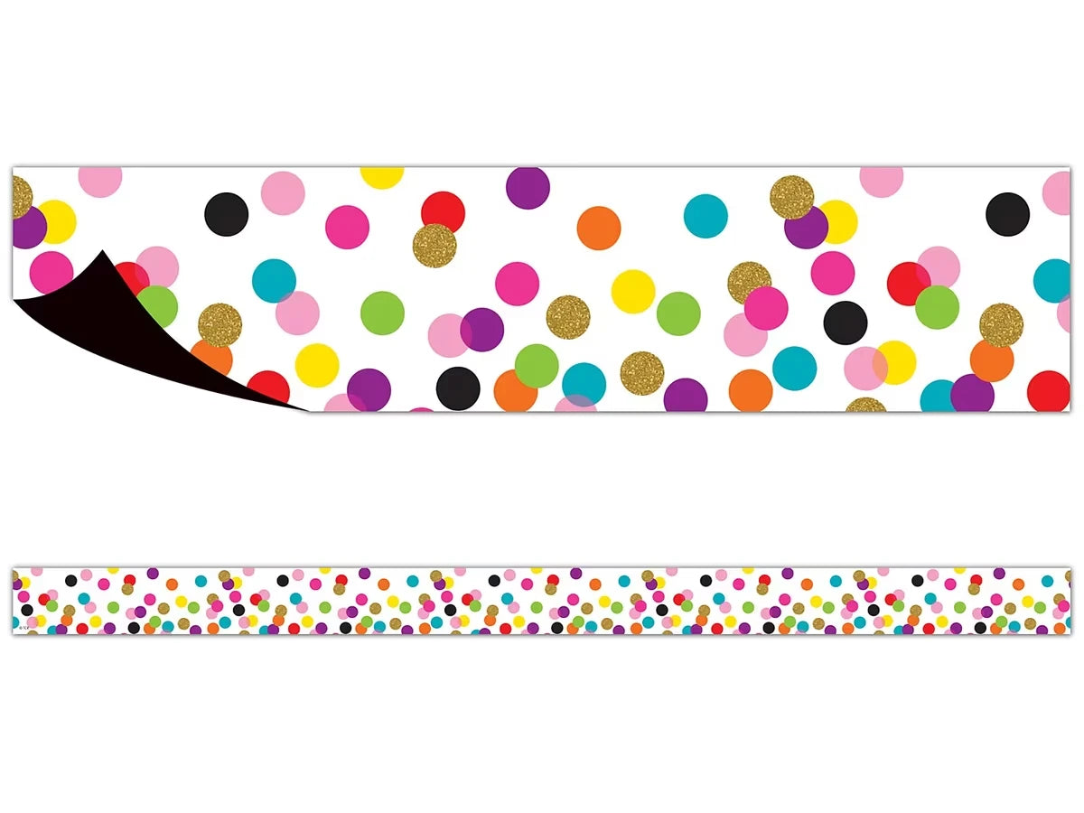 Confetti Magnetic Border - US 4476