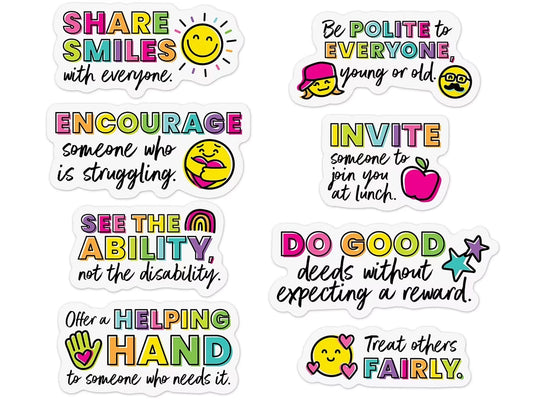Kind Vibes Kindness Counts Bulletin Board Set - US 7241