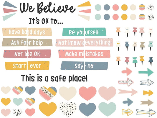 We Belong Motivational Bulletin Board Set - US 4325