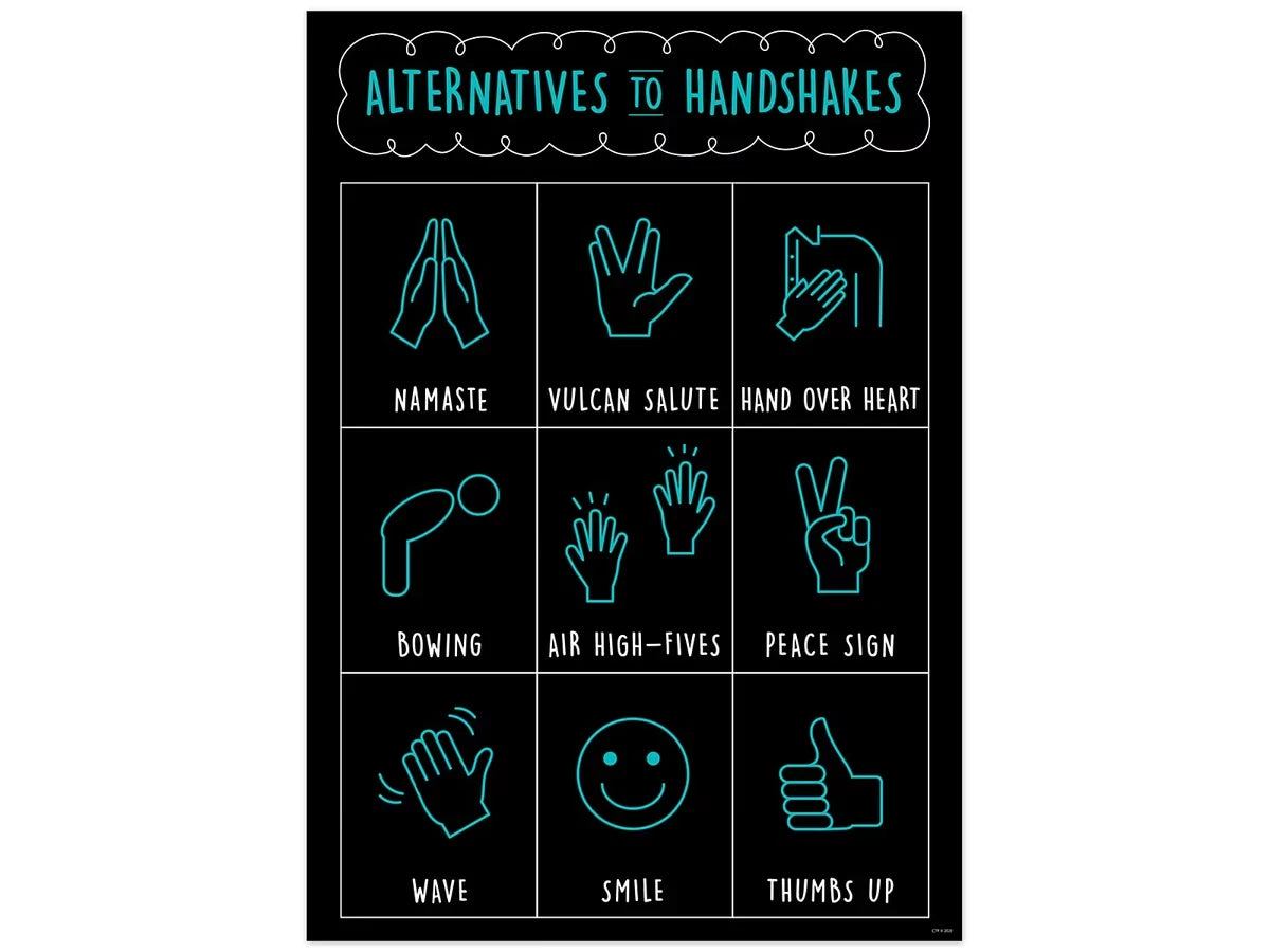Alternatives to Handshakes Poster - US 1079