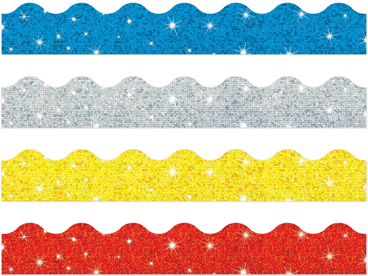 Sparkle Scalloped Borders - Variety Pack - US 8408