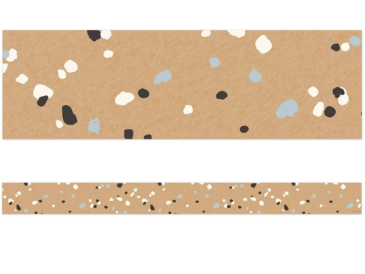 We Belong Speckled Kraft Paper Border - US 4841