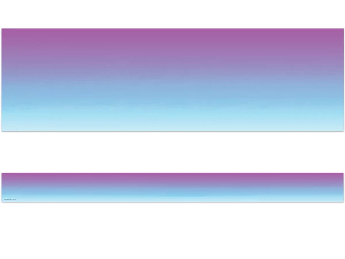 Brights 4Ever Purple Blue Color Wash Border - US 4186