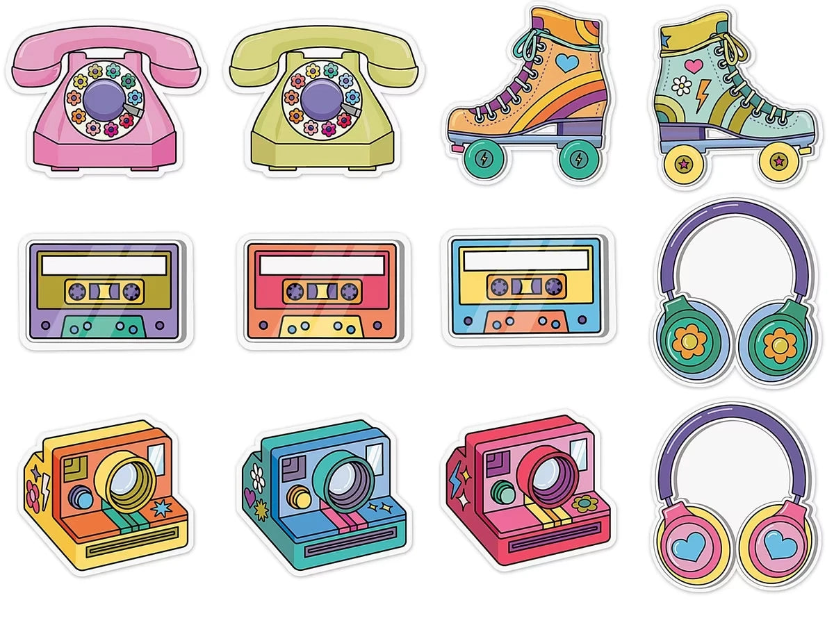Retro Remix Groovy Accents - US 5276