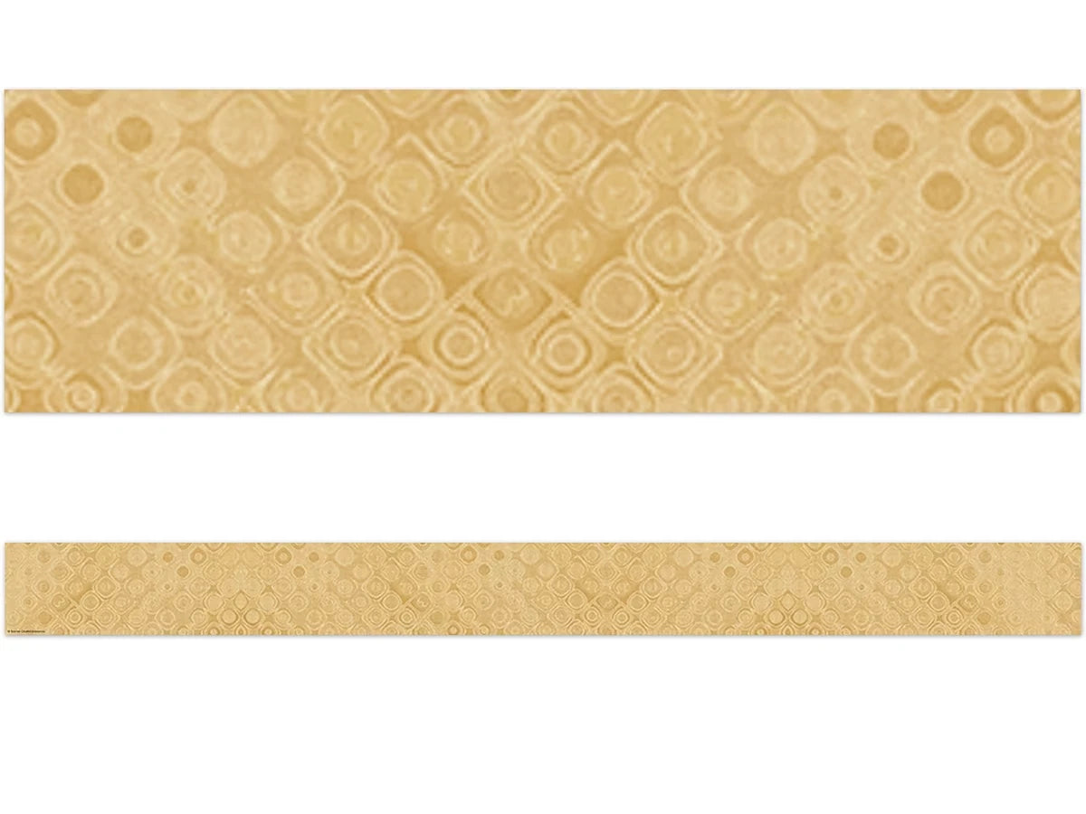 Wonderfully Wild Gold Textile Border - US 2007