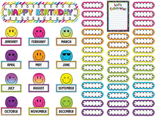 Brights 4Ever Birthday Bulletin Board Set - US 5699