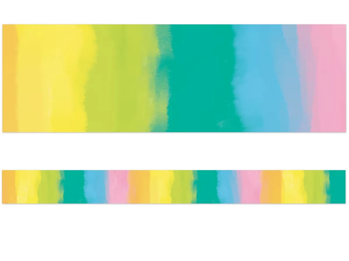 Creatively Inspired Watercolor Border - US 8209