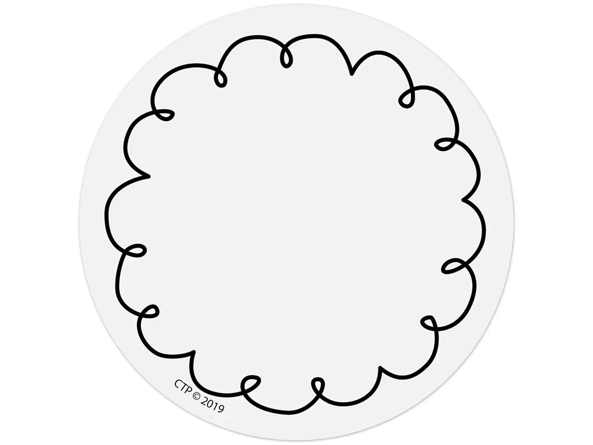 Black & White Circle Mini Accents - US 7858