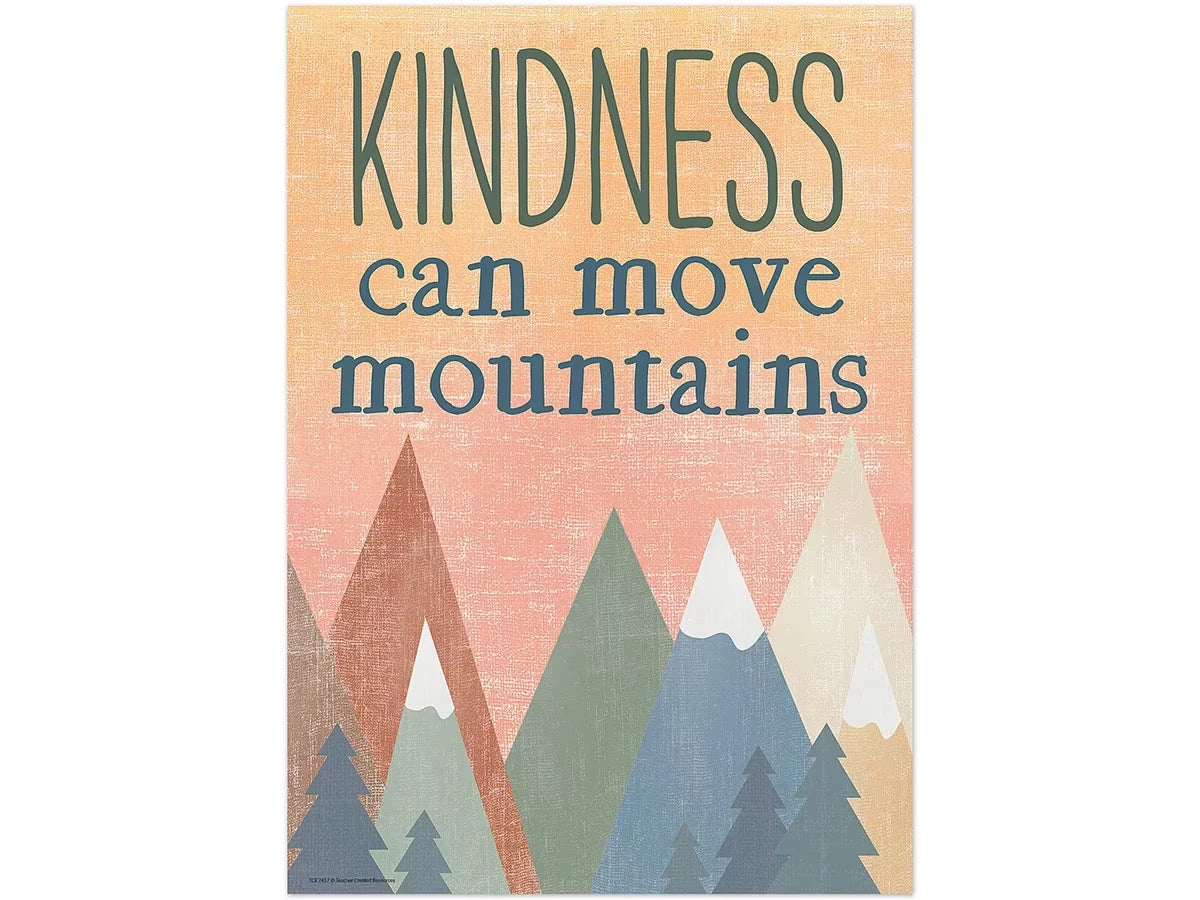 Moving Mountains Kindness Poster - US 6942