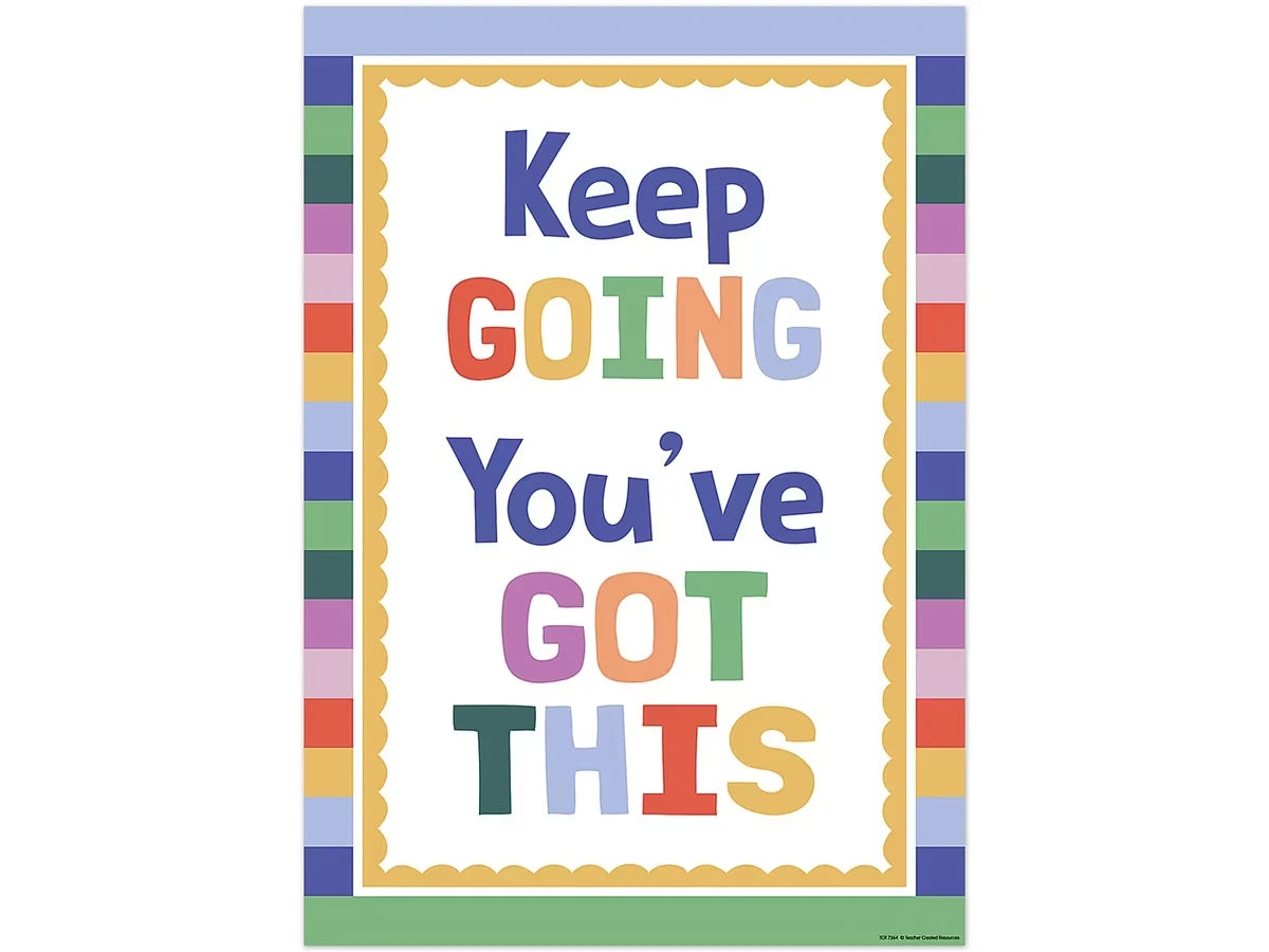 Color Crush Keep Going Poster - US 9604