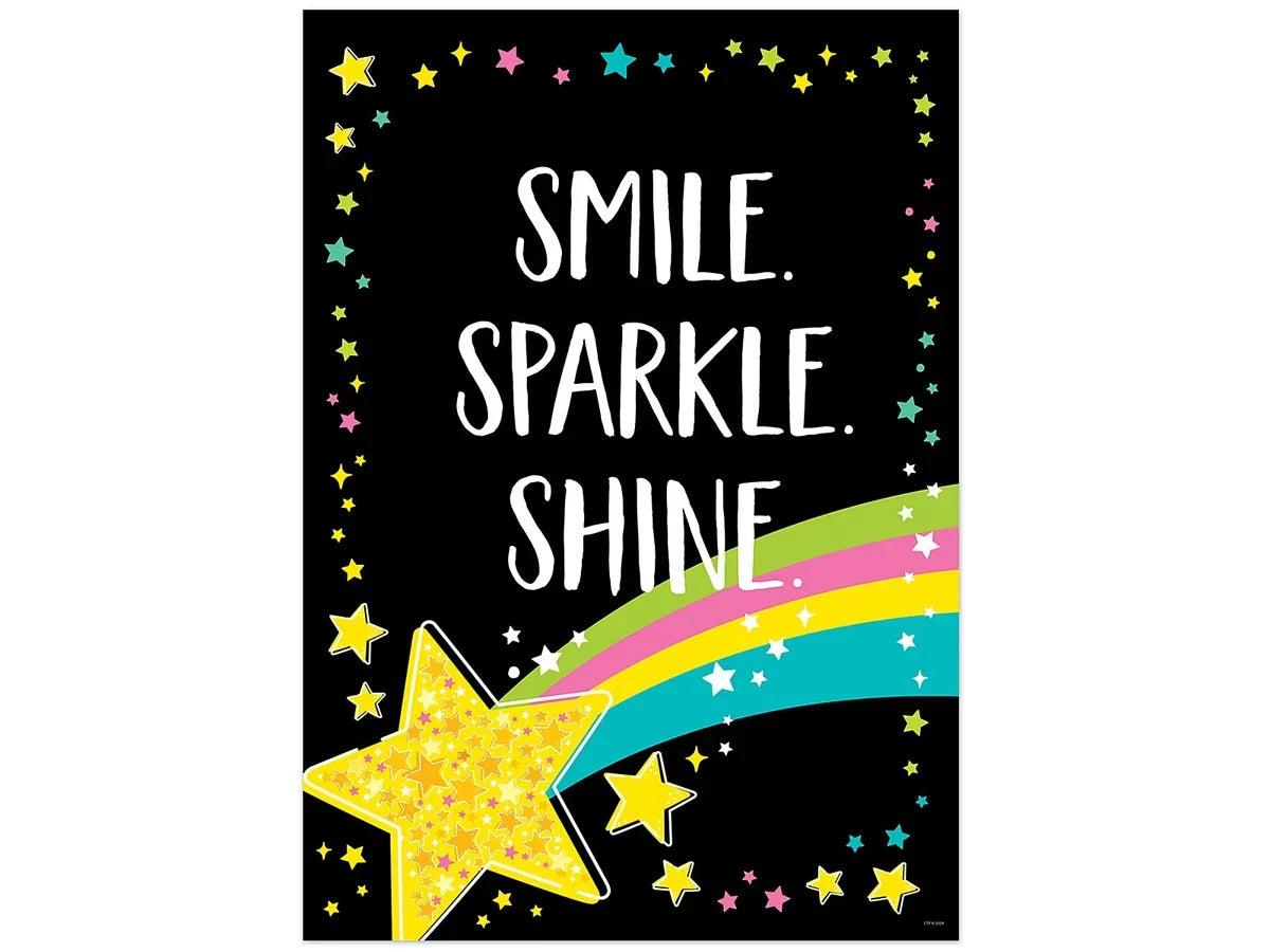 Star Bright Smile Sparkle Shine Poster - US 7744