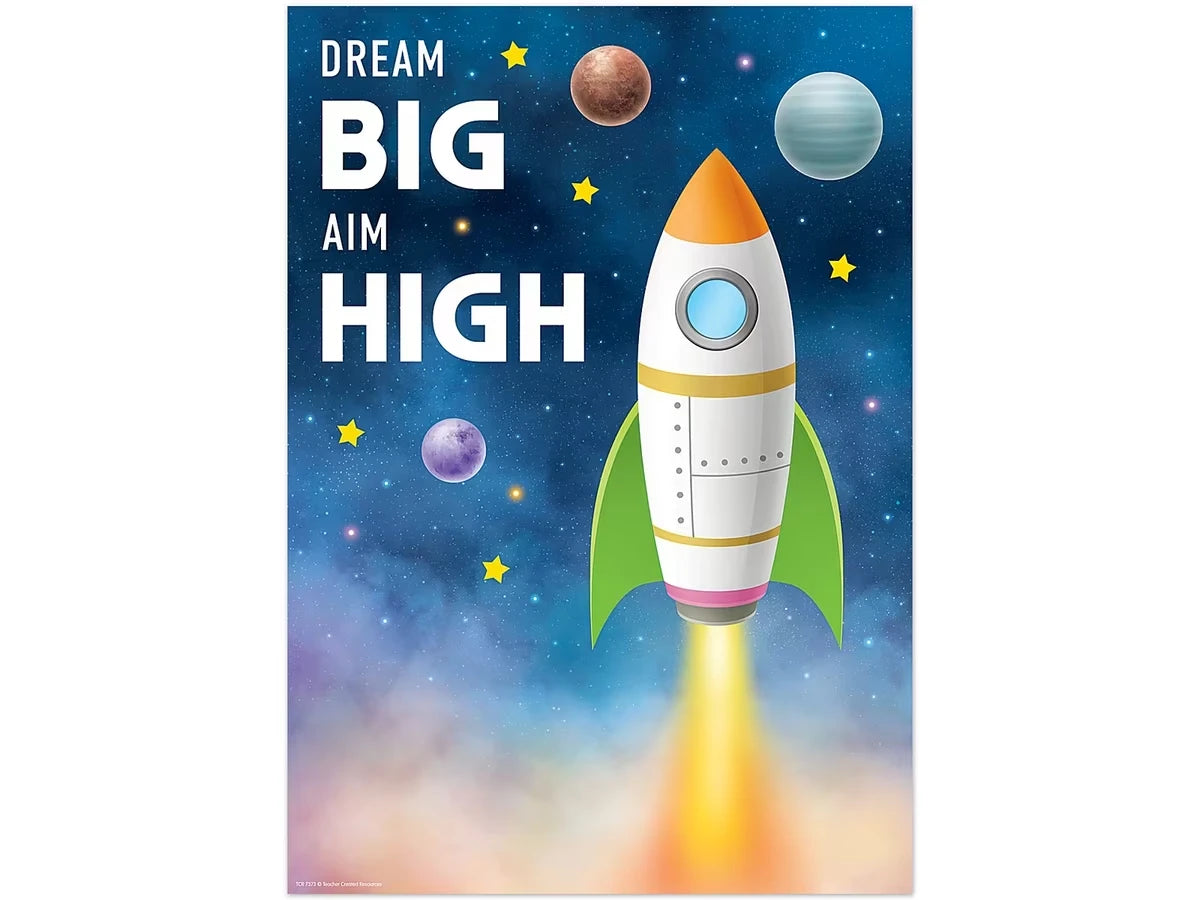 Outer Space Crew Dream Big Poster - US 5845