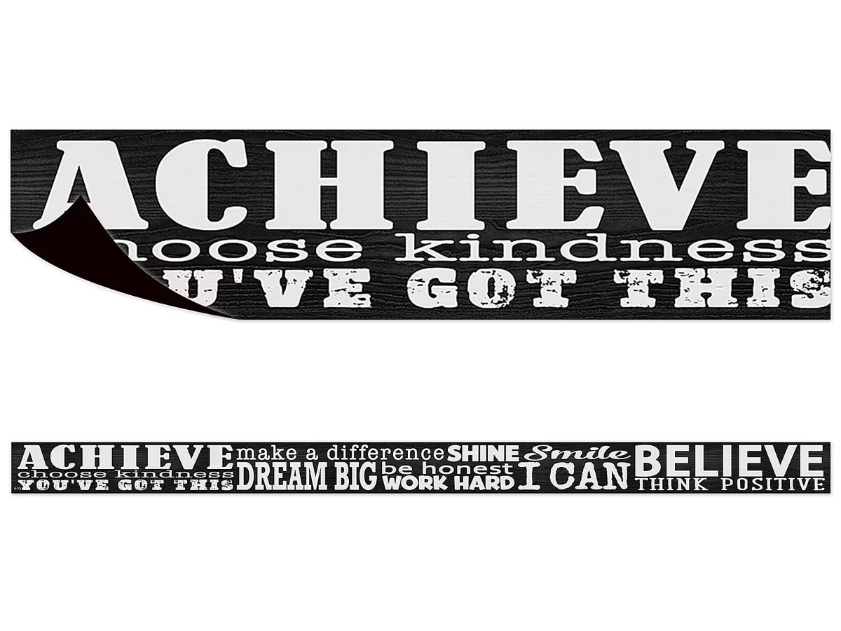 Modern Farmhouse Positive Sayings Magnetic Border - US 9960