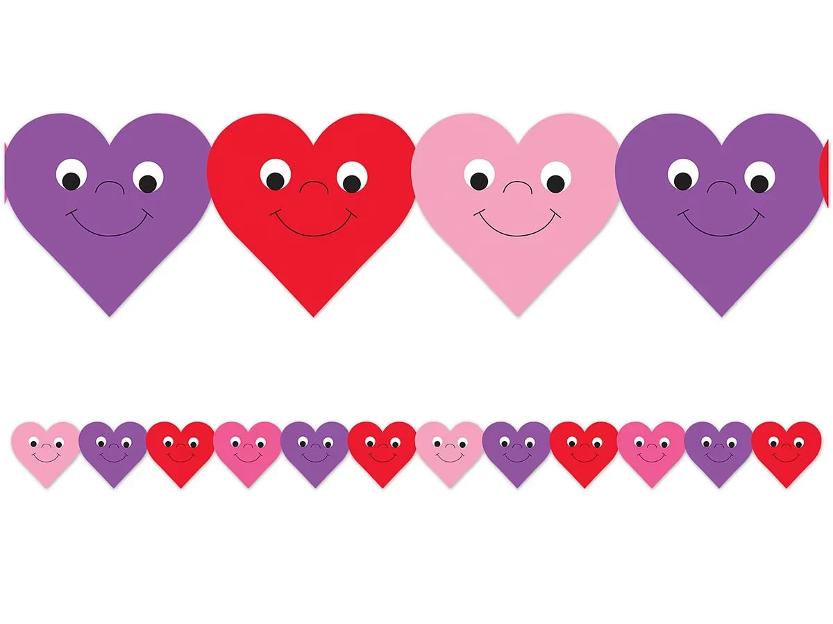 Smiling Heart Border - US 8850
