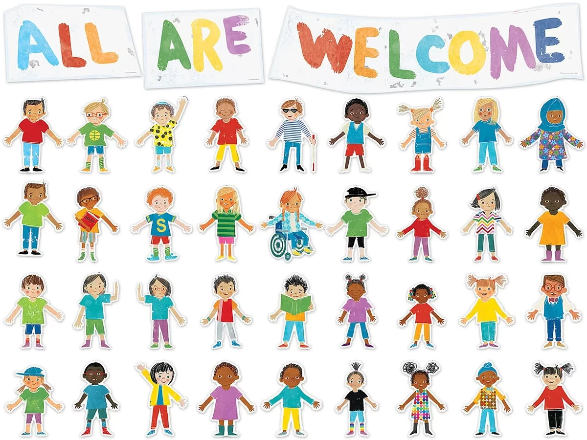 All Are Welcome Bulletin Board Set - US 7511