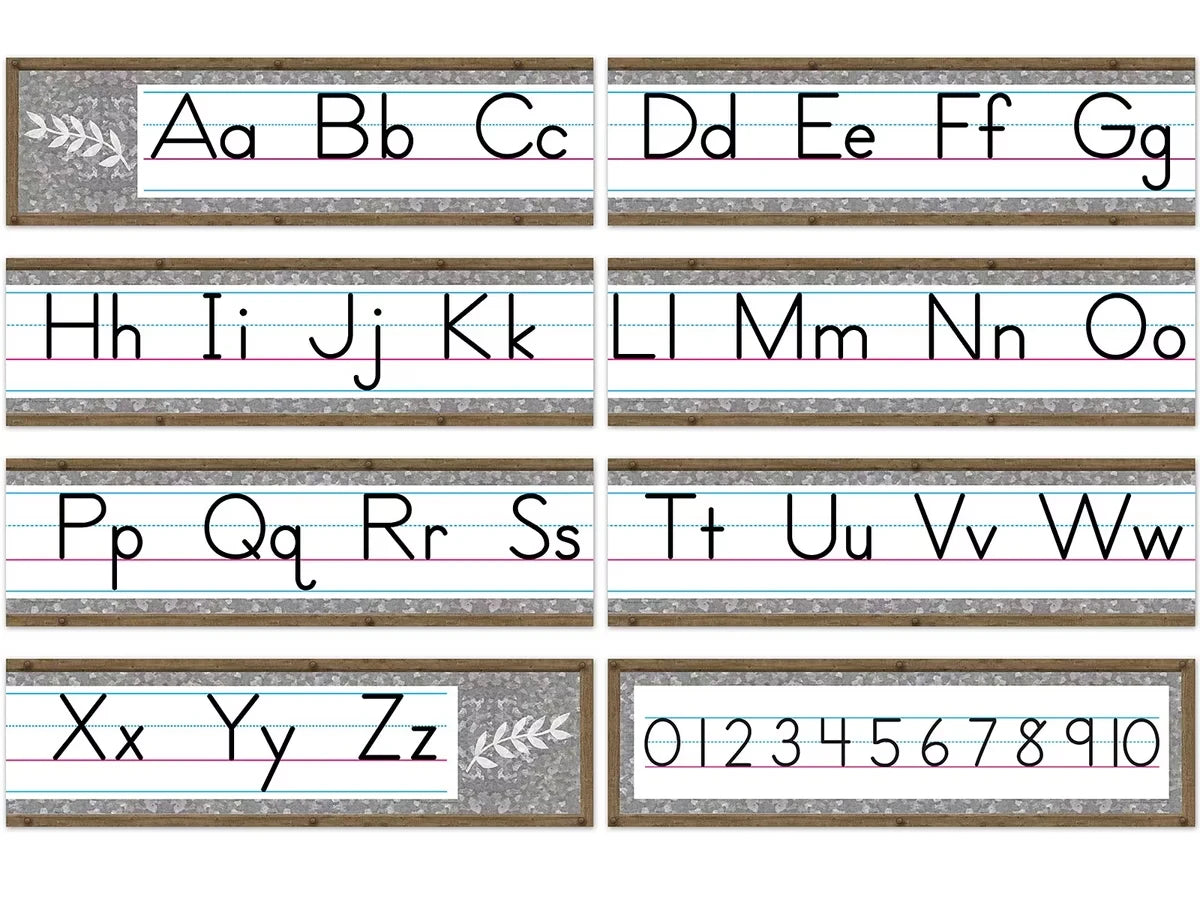 Home Sweet Classroom Traditional Manuscript Bulletin Board Set - US 8385