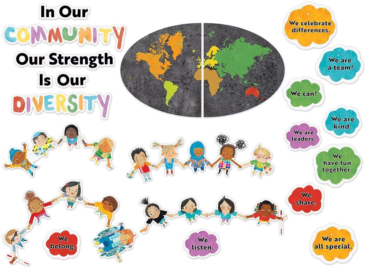 Our Strength Is Our Diversity Bulletin Board Set - US 1535