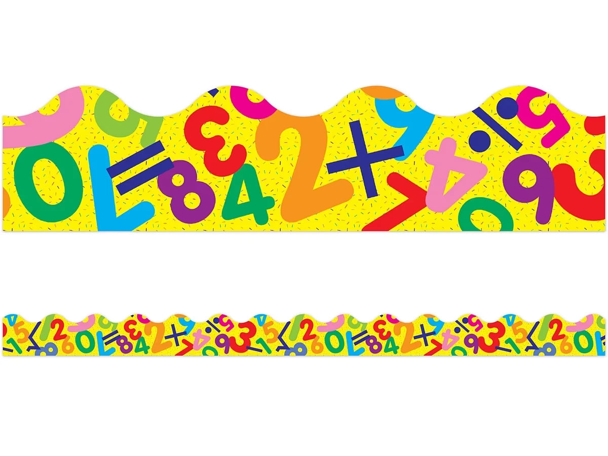 Math Fun Scalloped Border - US 6326