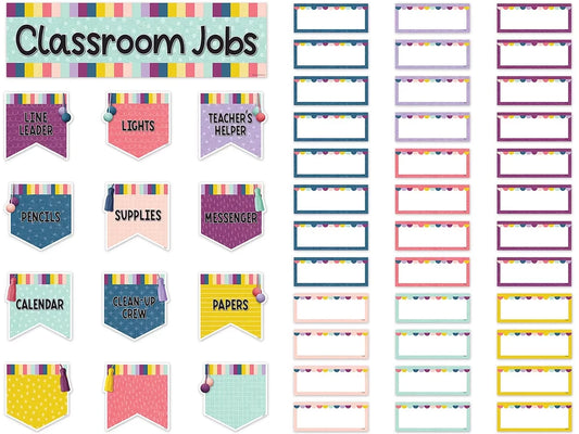 Oh Happy Day! Classroom Jobs Bulletin Board Set - US 1498