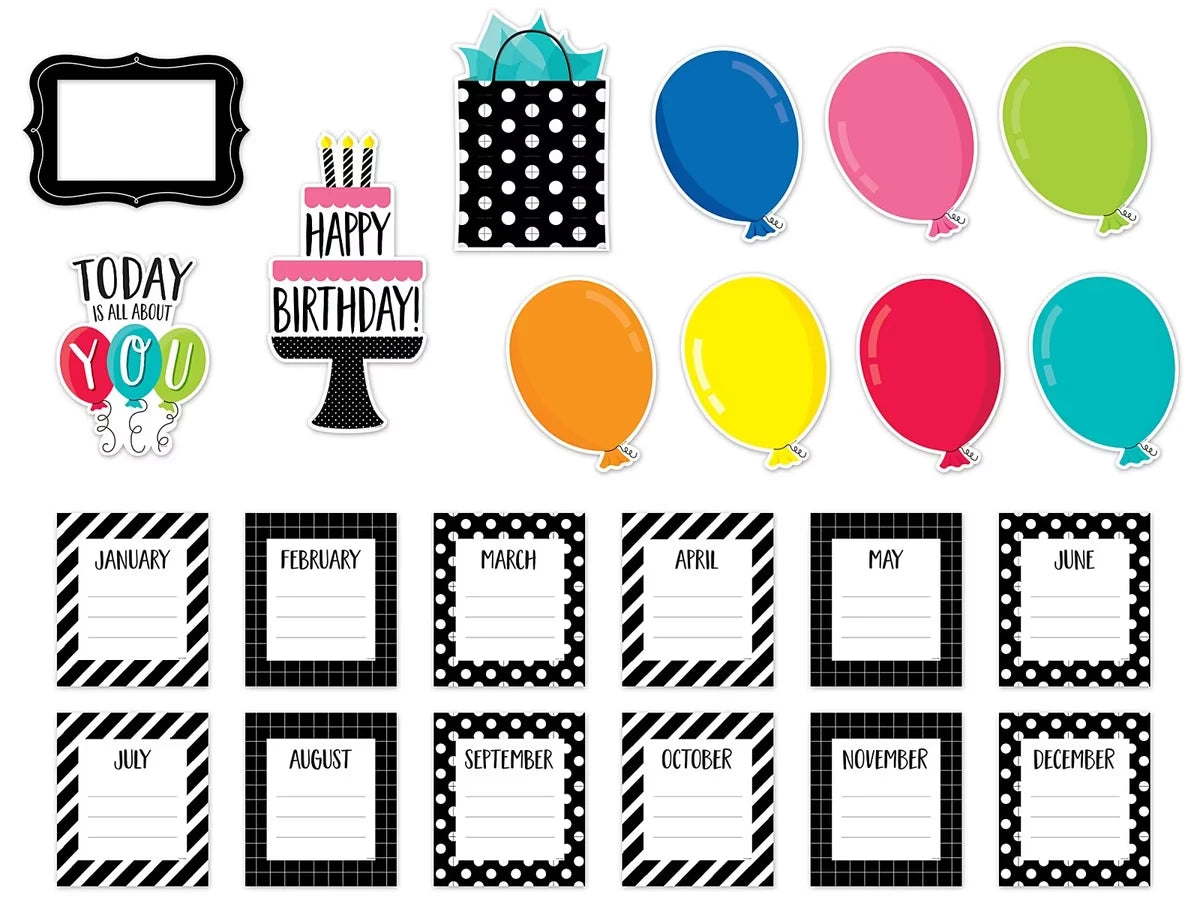 Today Is All About You Birthday Bulletin Board Set - US 4373