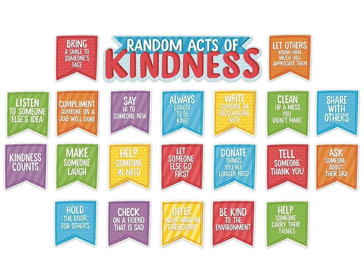 Random Acts of Kindness Bulletin Board Set - US 7039